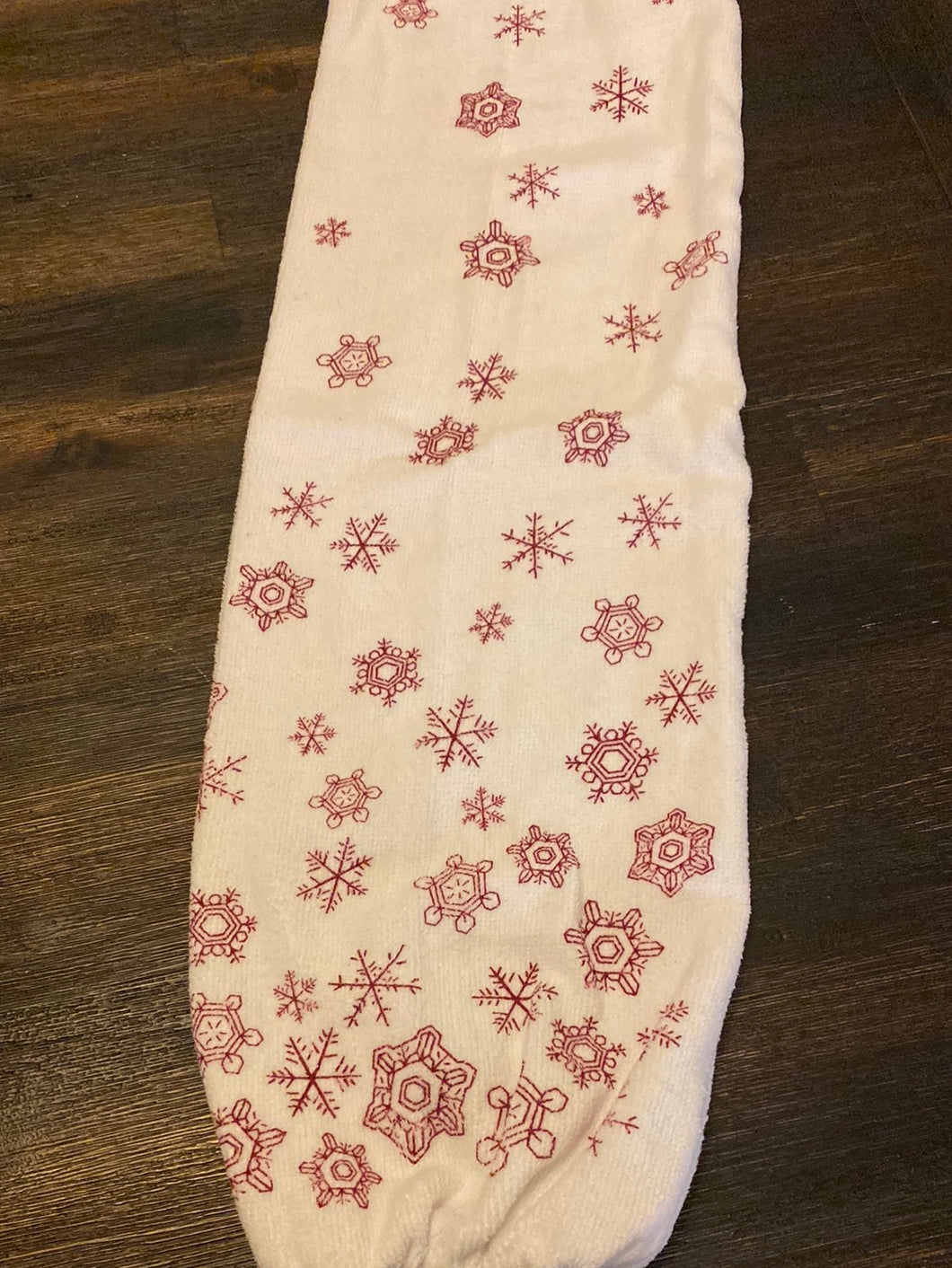 Red Snowflakes Bag Buddy