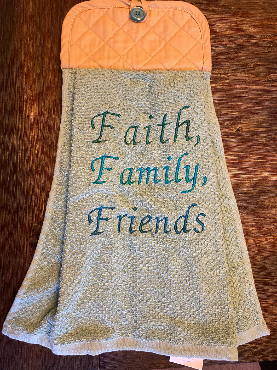 Faith, Family, Friends -Tan Top